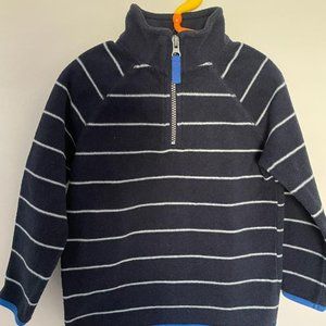 BOY'S Sweater-Fleece Half-Zip Sweatshirt SIZE - 4T